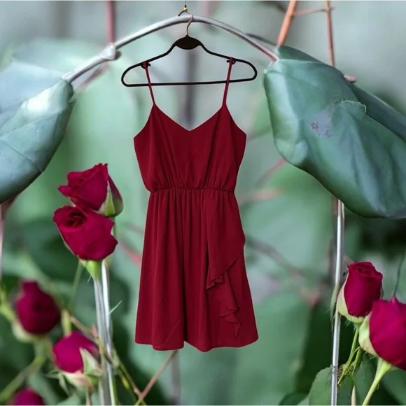Everly Raspberry Pink Slip Dress - Picture 13 of 13